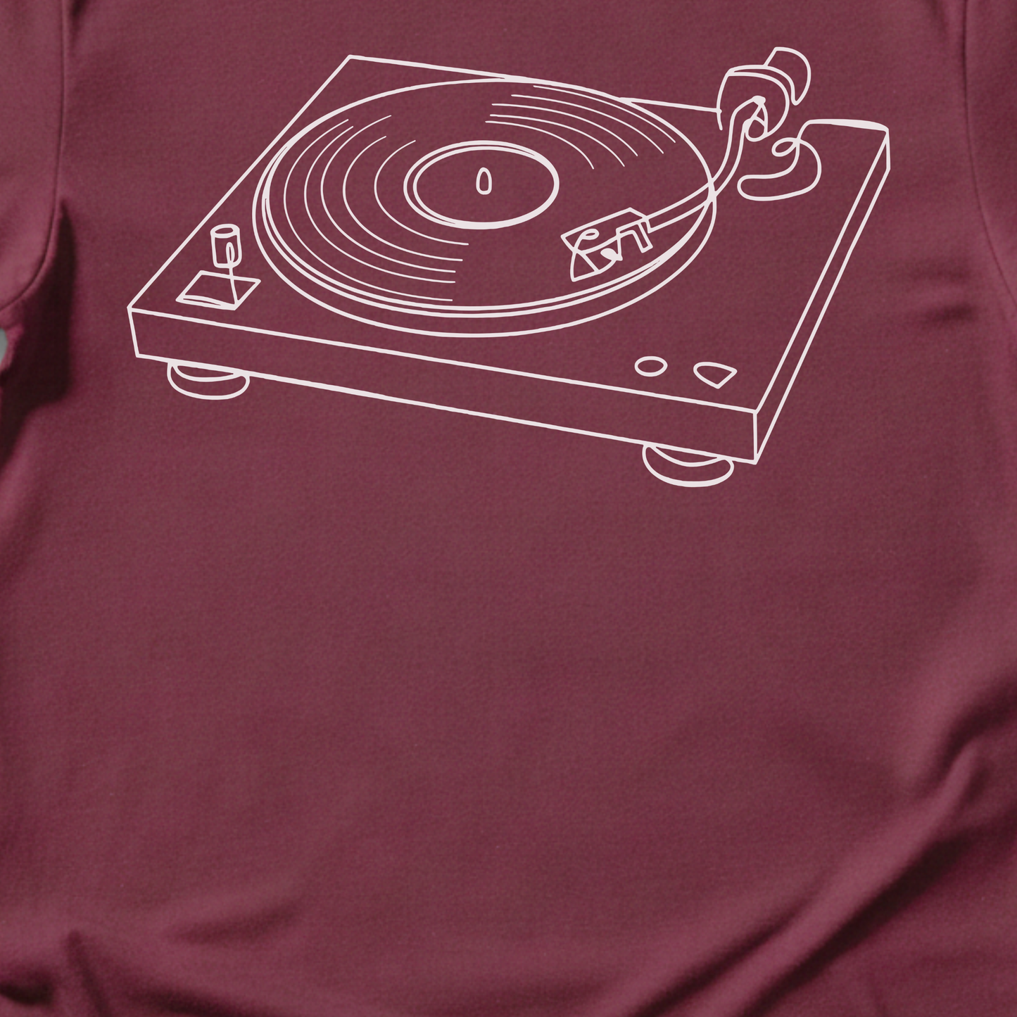 Linear Spins Vinyl T-Shirt
