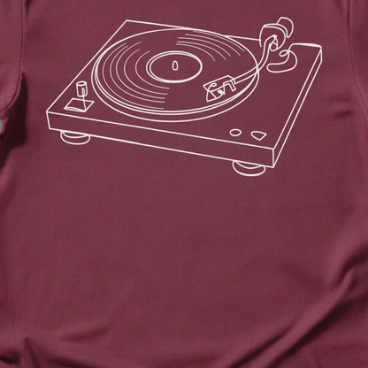 Linear Spins Vinyl T-Shirt