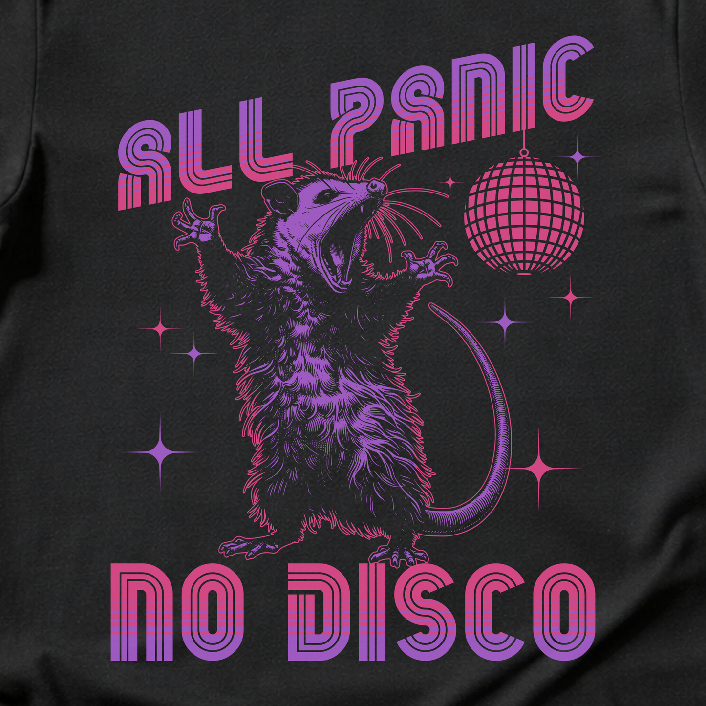 All Panic No Disco T-Shirt