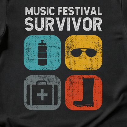 Music Festival Survivor T-Shirt