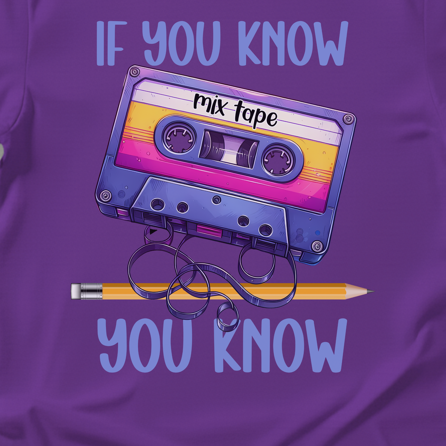 If You Know You Know Cassette Retro T-Shirt