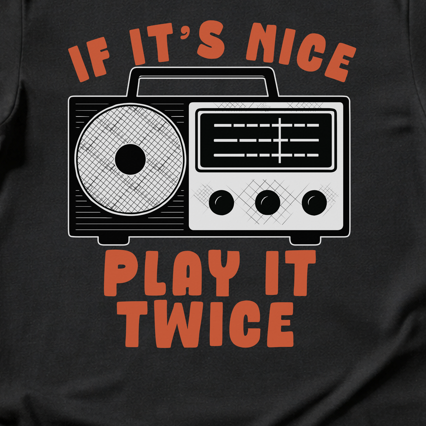 If It's Nice Play It Twice Retro T-Shirt