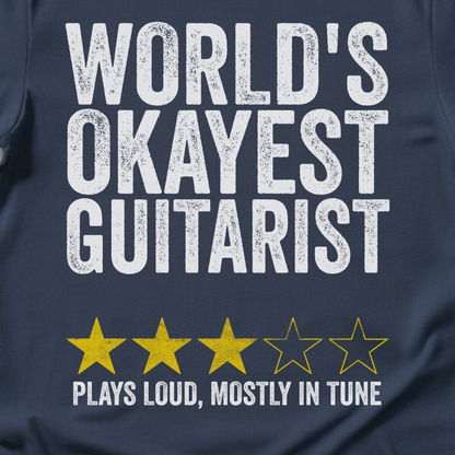 World's Okayest Guitarist T-Shirt