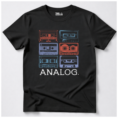 Analog Cassette Retro T-Shirt