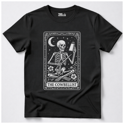 The Cowbellist Tarot Card T-Shirt