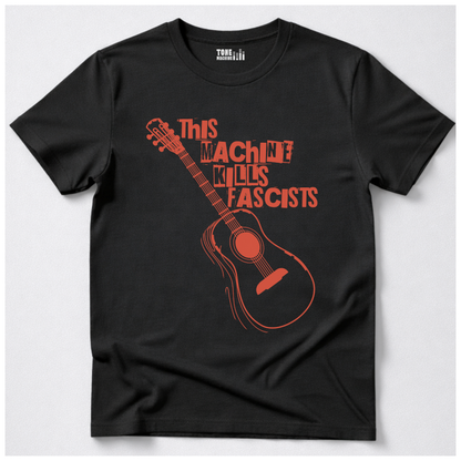This Machine Kills Fascists Guitar T-Shirt