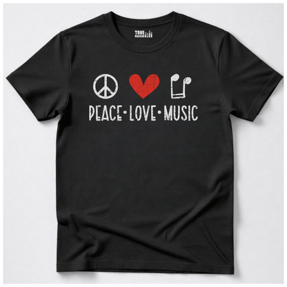 Peace Love Music T-Shirt