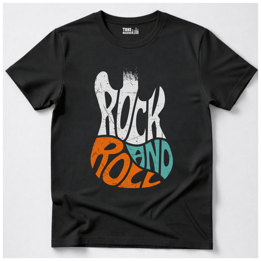 Rock And Roll Guitar T-Shirt