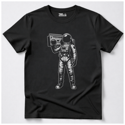 Bass In Orbit Retro T-Shirt