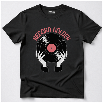 Record Holder Vinyl T-Shirt