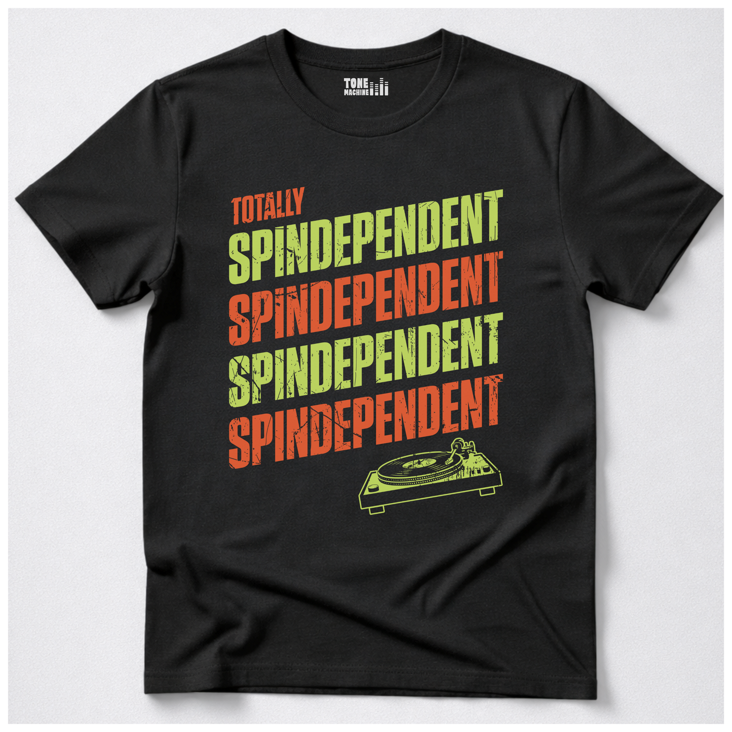Totally Spindependent Vinyl T-Shirt