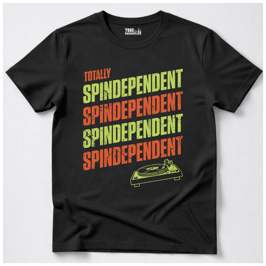 Totally Spindependent Vinyl T-Shirt