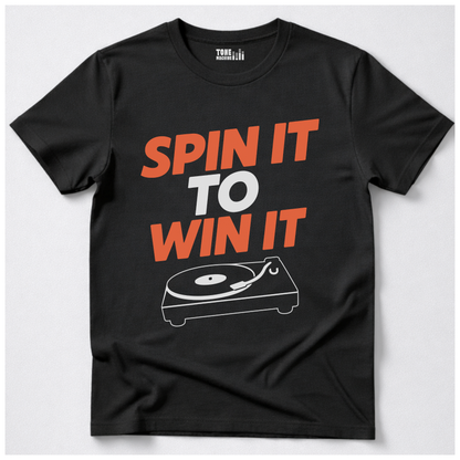 Spin It To Win It Vinyl T-Shirt