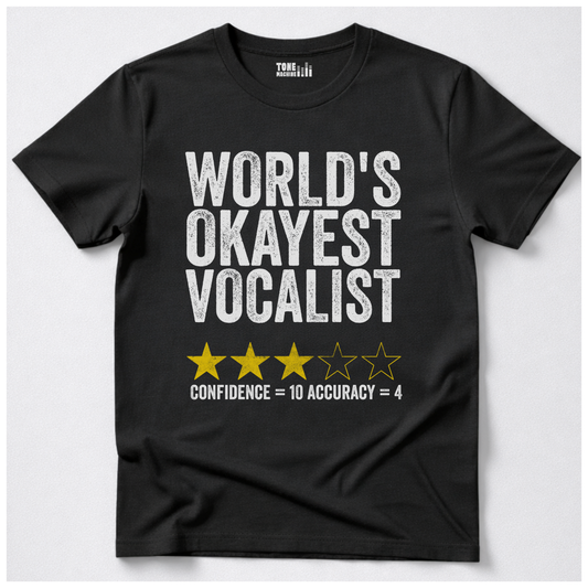 World's Okayest Vocalist T-Shirt