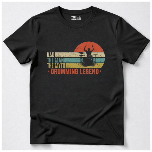 Dad Drumming Legend T-Shirt