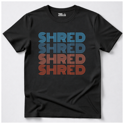 Shred Repeat Guitar T-Shirt