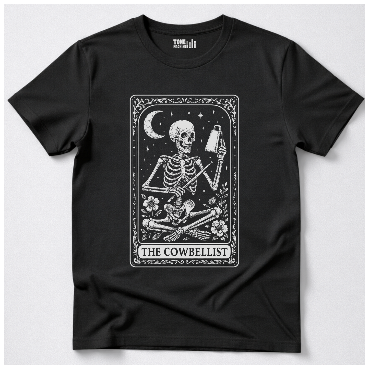 The Cowbellist Tarot Card T-Shirt