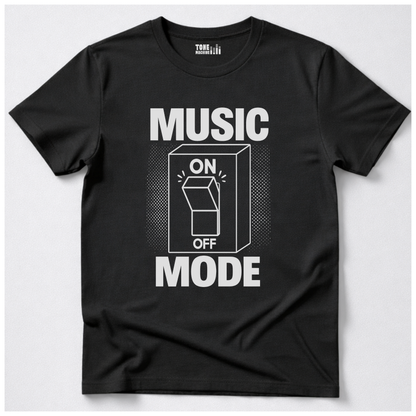 Music Mode On T-Shirt
