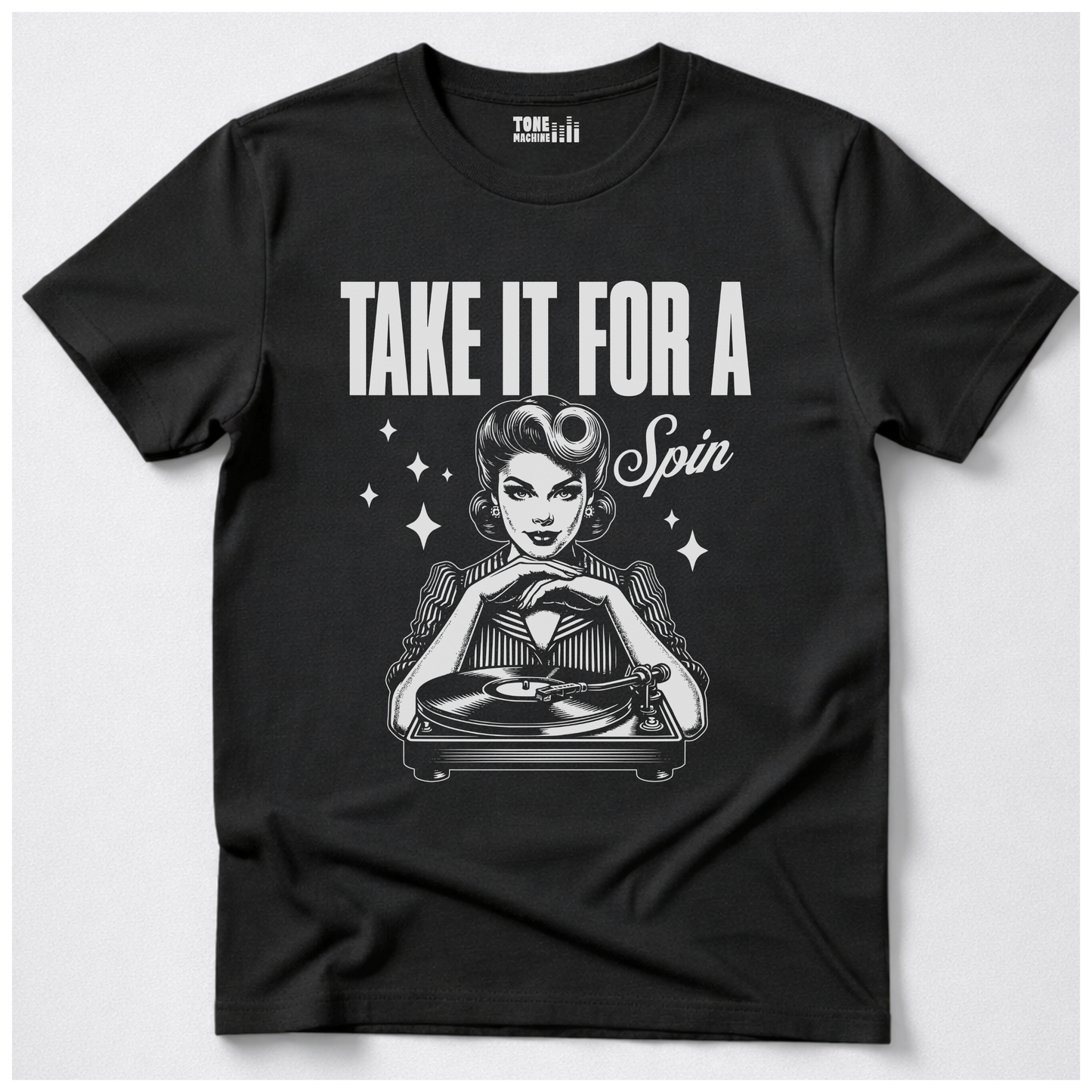 Take It For A Spin Vinyl T-Shirt