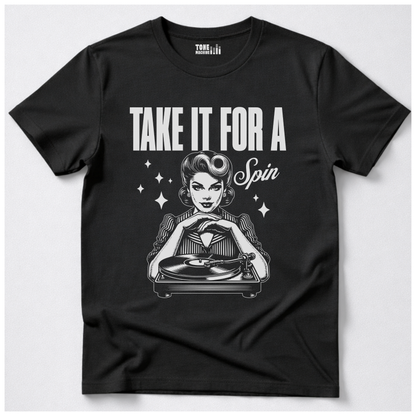 Take It For A Spin Vinyl T-Shirt