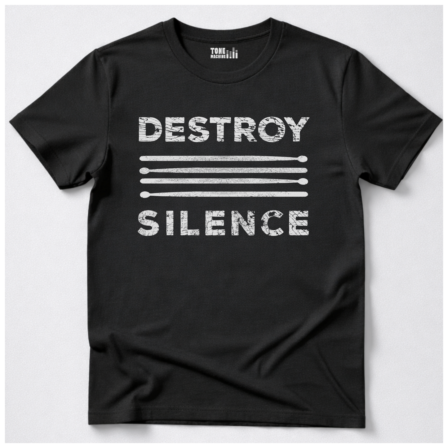 Destroy Silence Drum T-Shirt