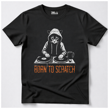 Born To Scratch DJ T-Shirt