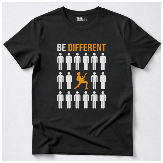Be Different Guitar T-Shirt
