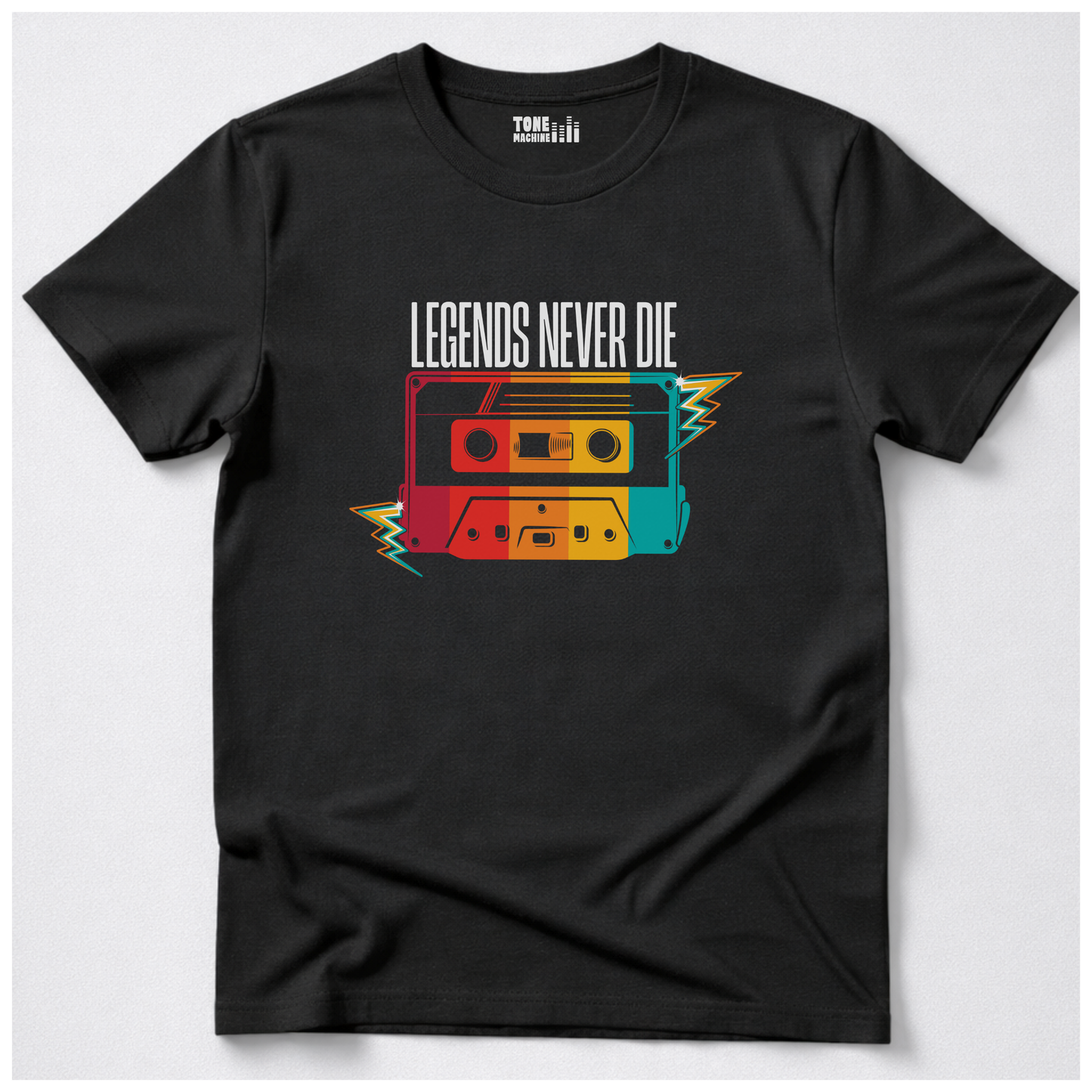 Legends Never Die Cassette Retro T-Shirt