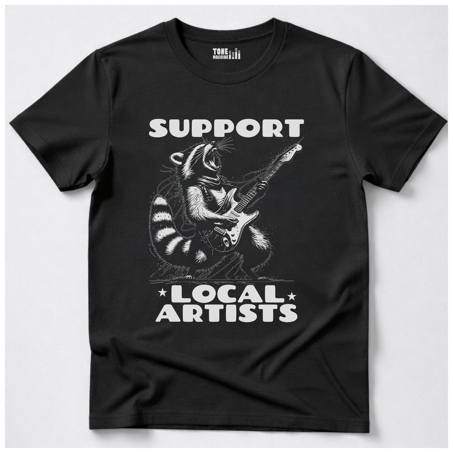 Support Local Artists Guitar T-shirt