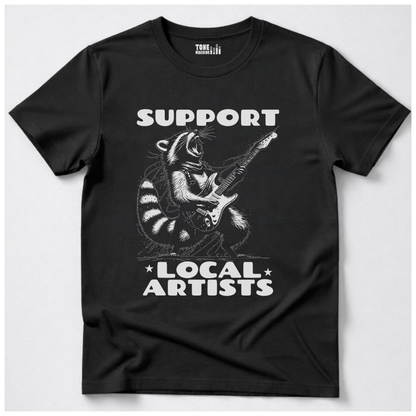 Support Local Artists Guitar T-shirt