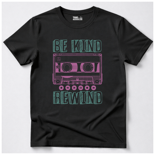 Be Kind Rewind Cassette Retro T-Shirt