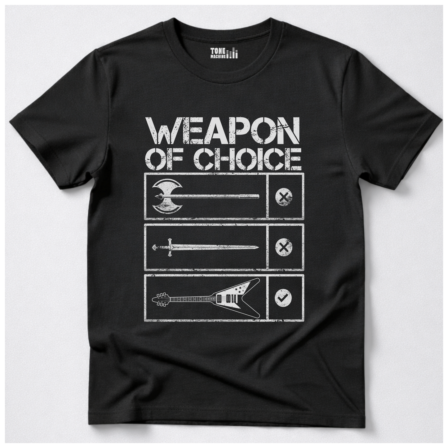 Weapon Of Choice Guitar T-Shirt
