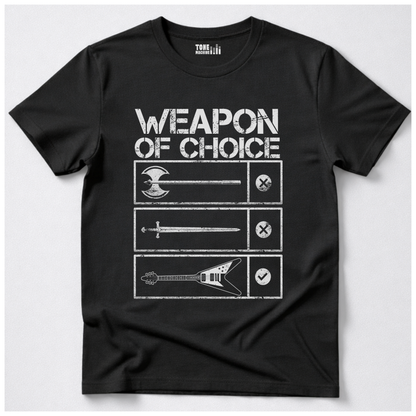 Weapon Of Choice Guitar T-Shirt