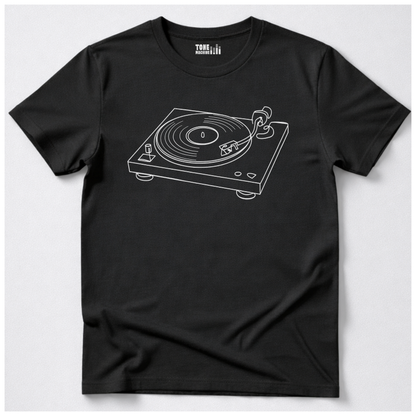 Linear Spins Vinyl T-Shirt