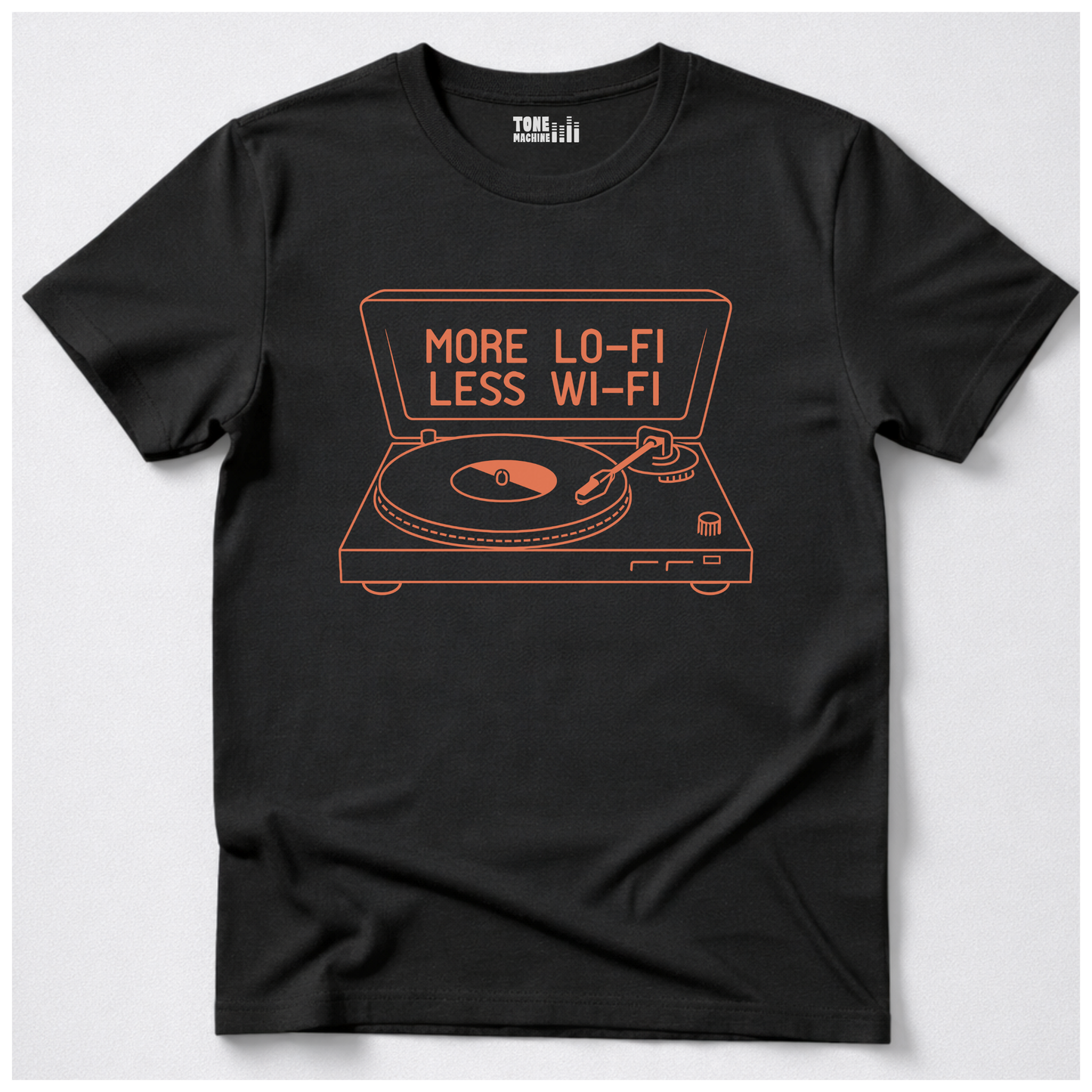 More Lo-Fi Less Wi-Fi Vinyl T-Shirt