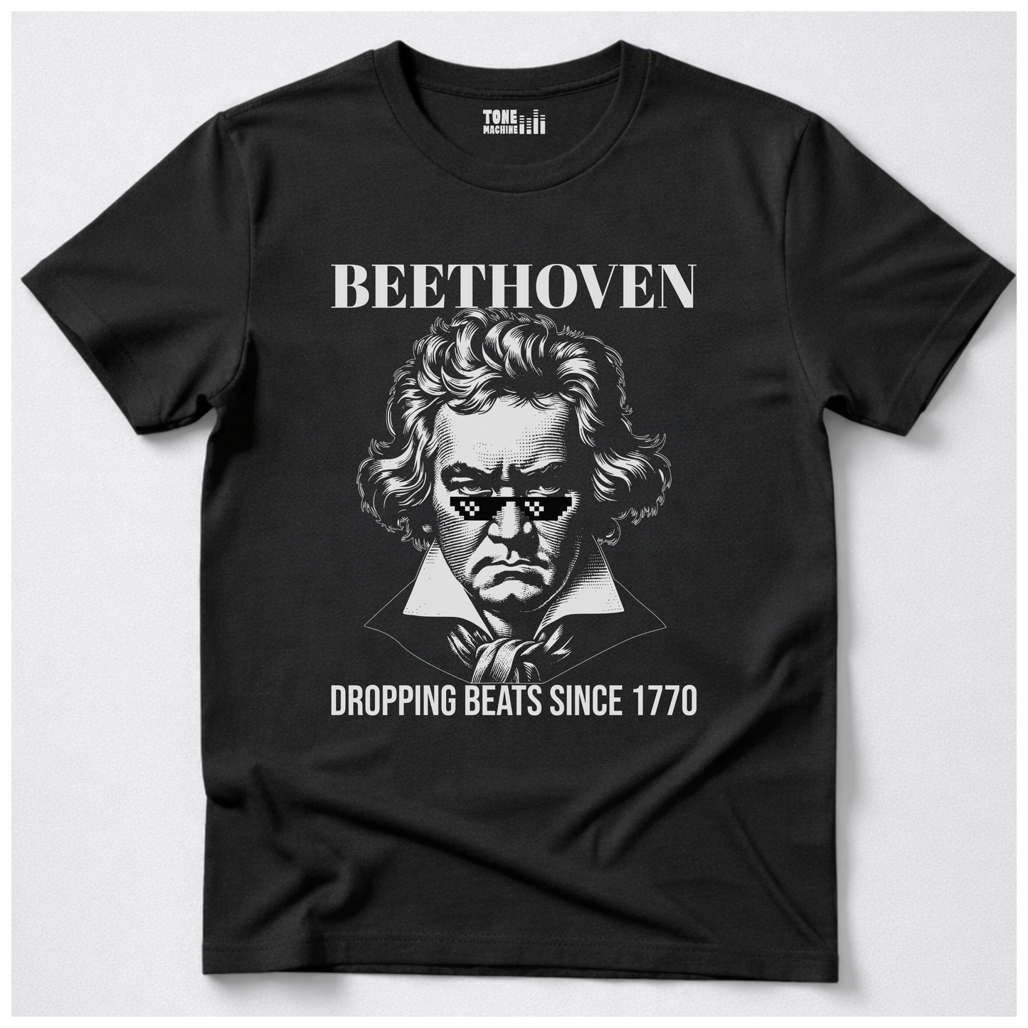 Beethoven Dropping Beats T-Shirt