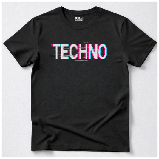 Techno Glitch DJ T-Shirt
