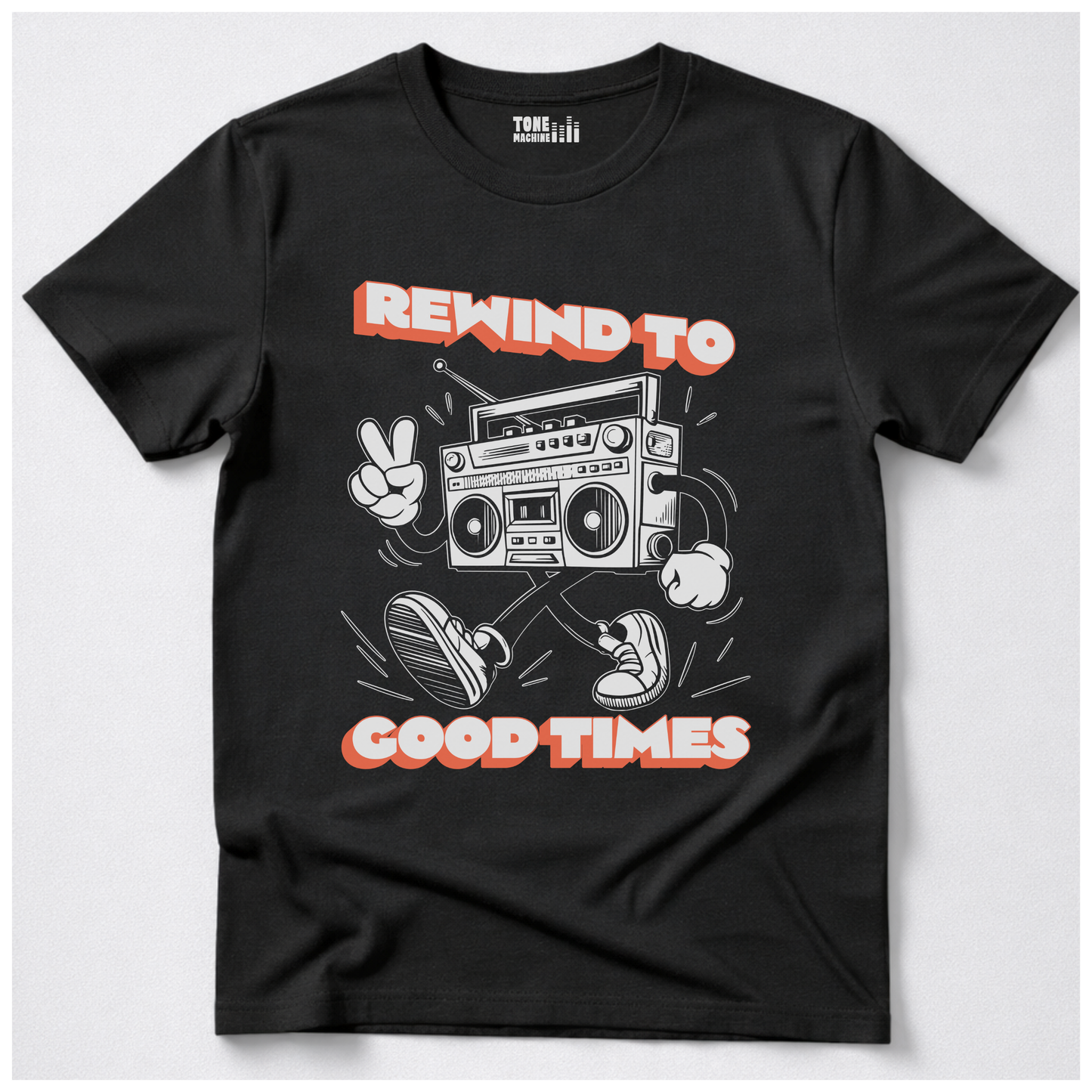 Rewind To Good Times Retro T-Shirt