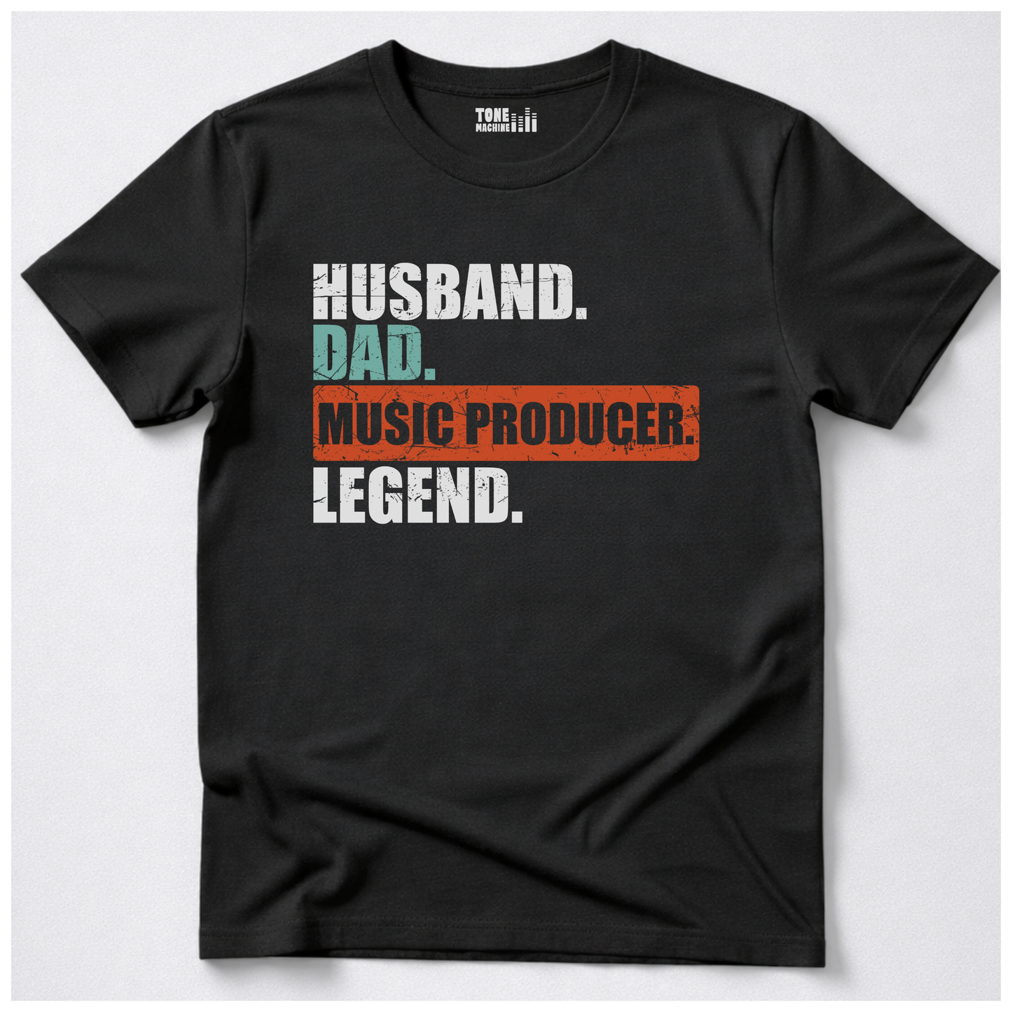 Husband Dad Music Producer Legend T-Shirt