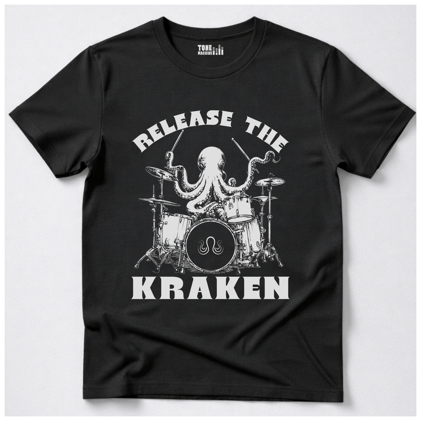 Release The Kraken Drum T-Shirt