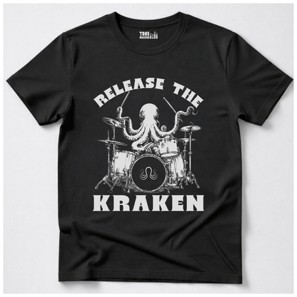 Release The Kraken Drum T-Shirt