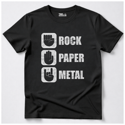 Rock Paper Metal T-Shirt