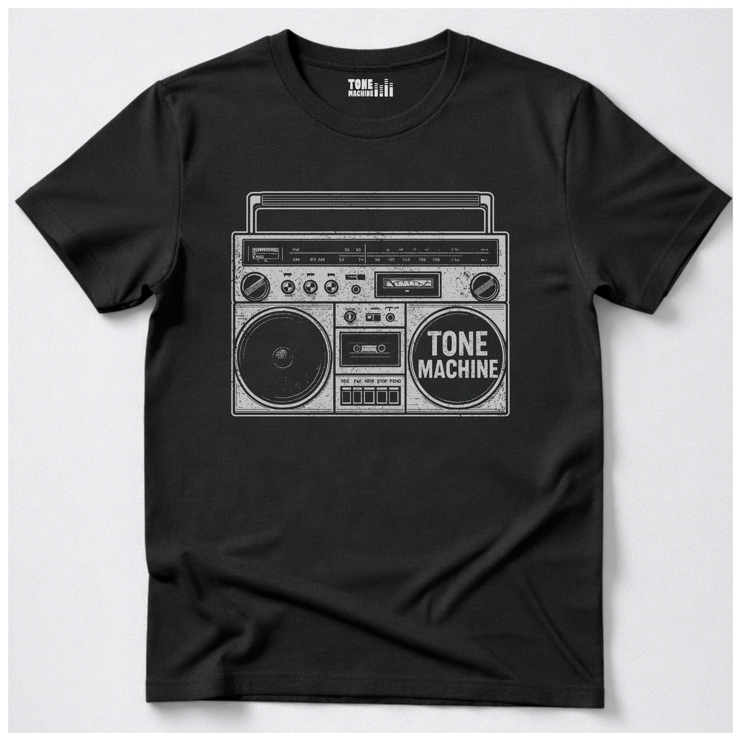 Tone Machine Classic Boombox Retro T-Shirt