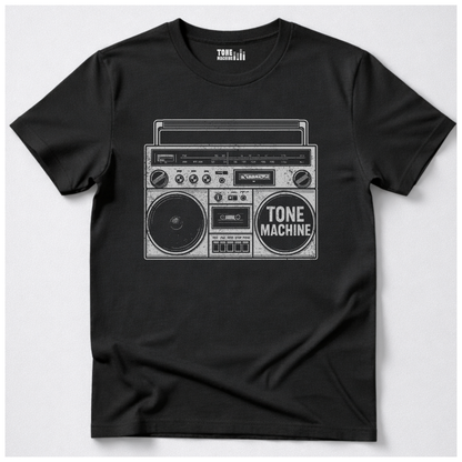 Tone Machine Classic Boombox Retro T-Shirt
