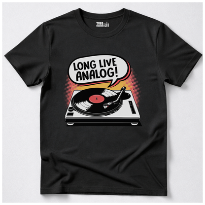 Long Live Analog Vinyl T-Shirt