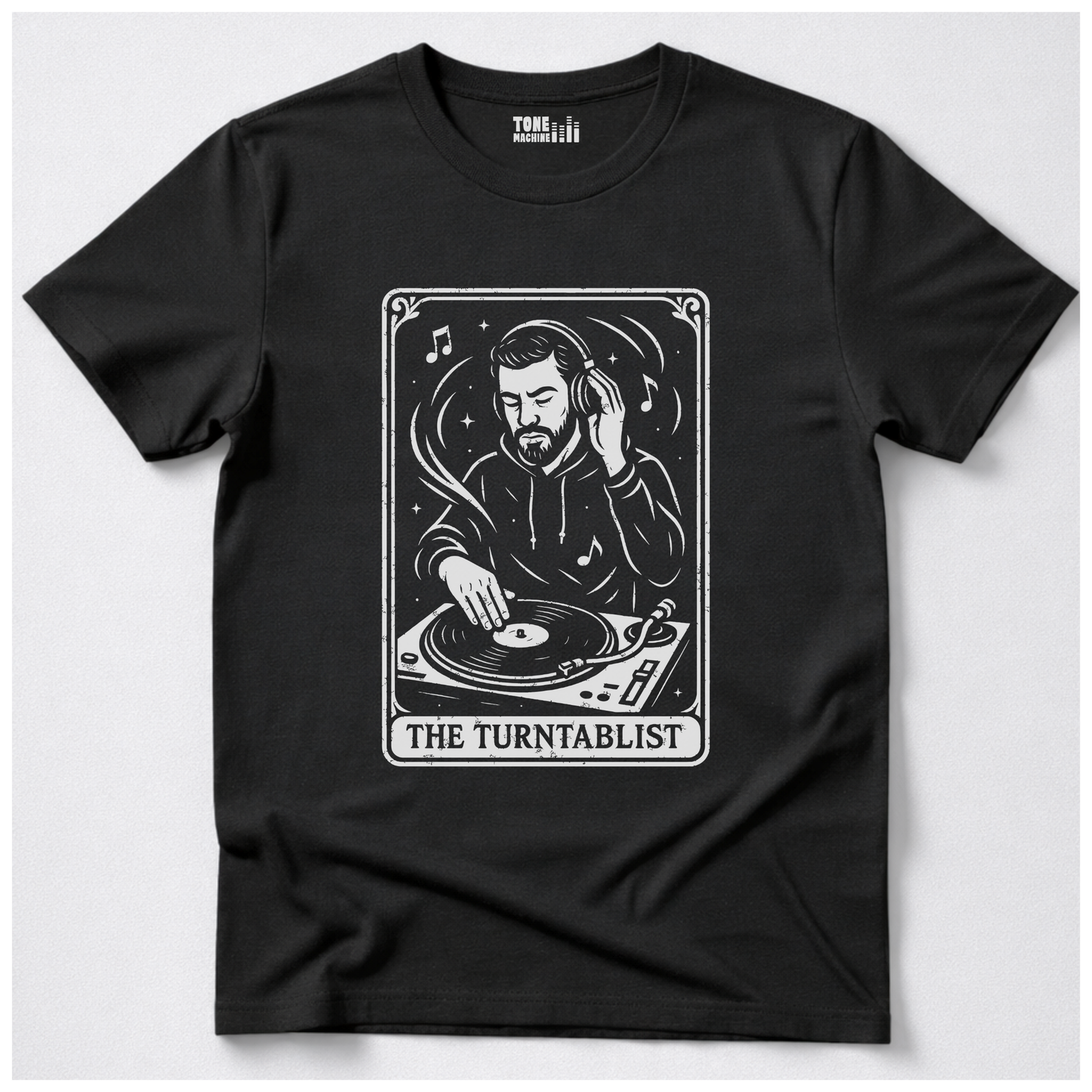 The Turntablist Tarot Card T-Shirt