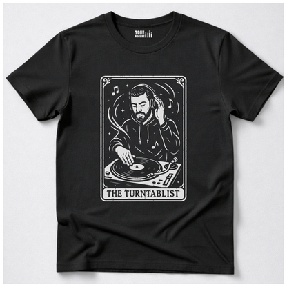 The Turntablist Tarot Card T-Shirt