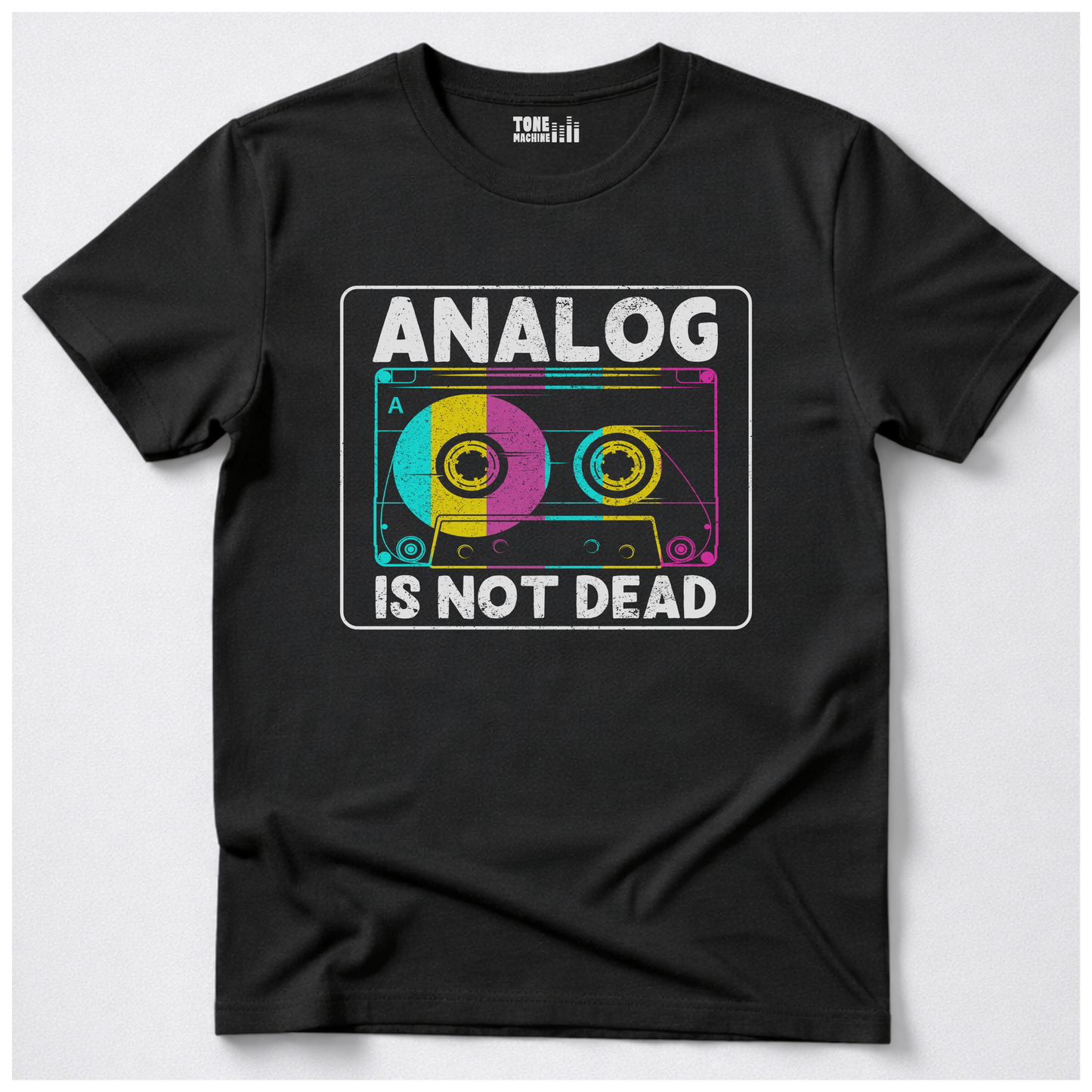 Analog Is Not Dead Cassette Retro T-Shirt