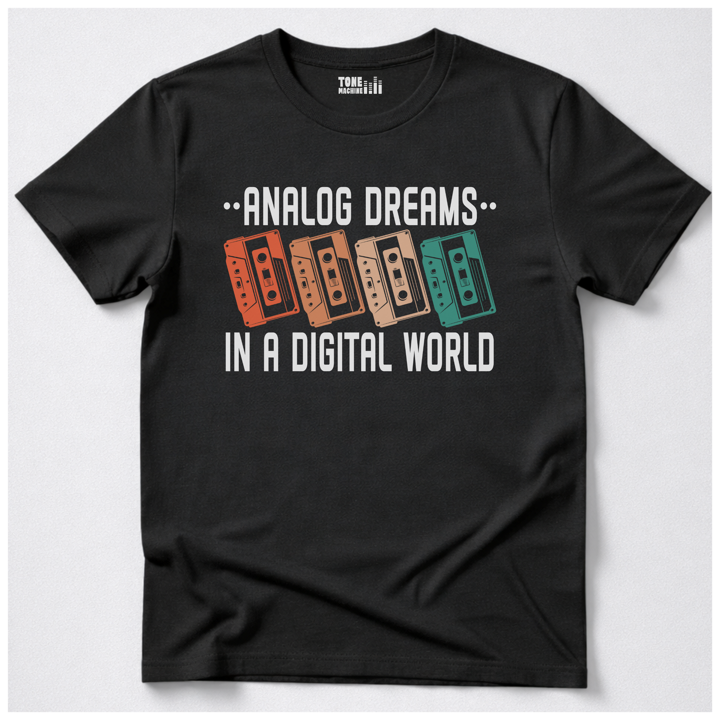 Analog Dreams Cassette Retro T-Shirt