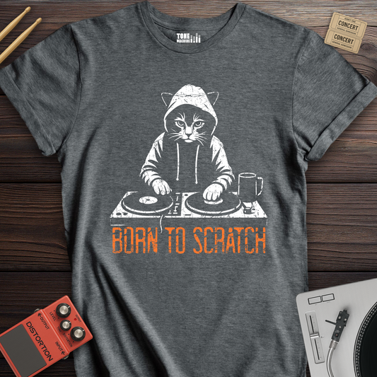Born To Scratch DJ T-Shirt